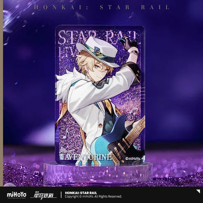 Honkai: Star Rail LIVE Series Glitter Quicksand Acrylic Ornaments Robin ACG Go Anime www.acg-go.com Acheron, Argenti, Art Decor, Aventurine, Castorice, Dr. Ratio, Jing Yuan, Jingliu, Kafka, Robin, Sunday, The Herta, Yanqing