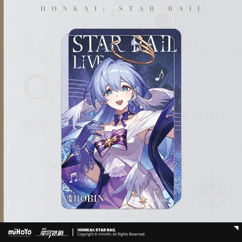 Honkai: Star Rail LIVE Series Glitter Quicksand Acrylic Ornaments Robin ACG Go Anime www.acg-go.com Acheron, Argenti, Art Decor, Aventurine, Castorice, Dr. Ratio, Jing Yuan, Jingliu, Kafka, Robin, Sunday, The Herta, Yanqing