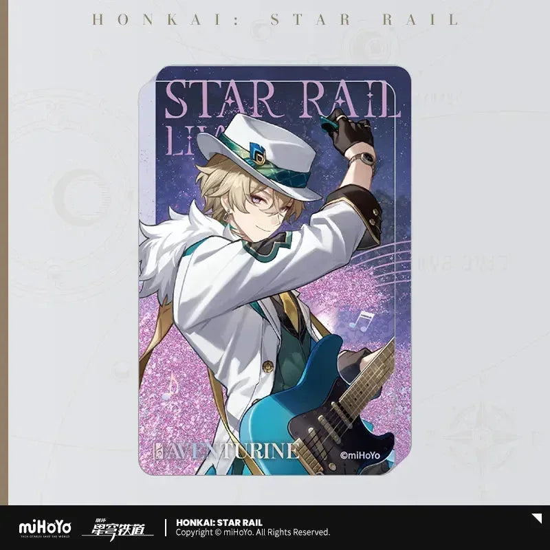 Honkai: Star Rail LIVE Series Glitter Quicksand Acrylic Ornaments Aventurine ACG Go Anime www.acg-go.com Acheron, Argenti, Art Decor, Aventurine, Castorice, Dr. Ratio, Jing Yuan, Jingliu, Kafka, Robin, Sunday, The Herta, Yanqing
