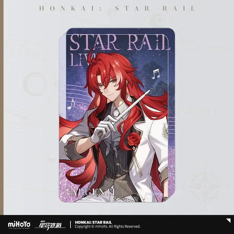 Honkai: Star Rail LIVE Series Glitter Quicksand Acrylic Ornaments Argenti ACG Go Anime www.acg-go.com Acheron, Argenti, Art Decor, Aventurine, Castorice, Dr. Ratio, Jing Yuan, Jingliu, Kafka, Robin, Sunday, The Herta, Yanqing