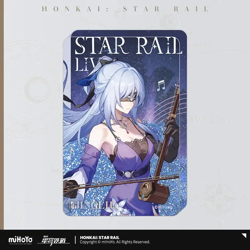 Honkai: Star Rail LIVE Series Glitter Quicksand Acrylic Ornaments Jingliu ACG Go Anime www.acg-go.com Acheron, Argenti, Art Decor, Aventurine, Castorice, Dr. Ratio, Jing Yuan, Jingliu, Kafka, Robin, Sunday, The Herta, Yanqing