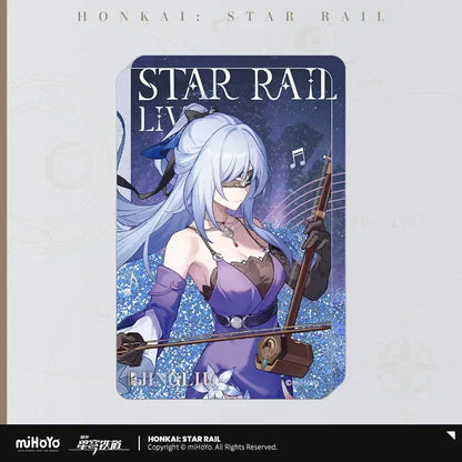 Honkai: Star Rail LIVE Series Glitter Quicksand Acrylic Ornaments Jingliu ACG Go Anime www.acg-go.com Acheron, Argenti, Art Decor, Aventurine, Castorice, Dr. Ratio, Jing Yuan, Jingliu, Kafka, Robin, Sunday, The Herta, Yanqing