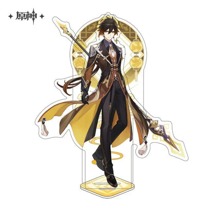 Genshin Impact Liyue Character Stand Zhongli ACG Go Anime www.acg-go.com Baizhu, Beidou, Character Artwork, Chongyun, Ganyu, Hu Tao, Jiaming, Keqing, Lanyan, Ningguang, Qiqi, Shenhe, Stand, Xiangling, Xianyun, Xiao, Xingqiu, Xinyan, Yanfei, Yaoyao, Yelan, Yun Jin, Yunjin, Zhongli, Zibai