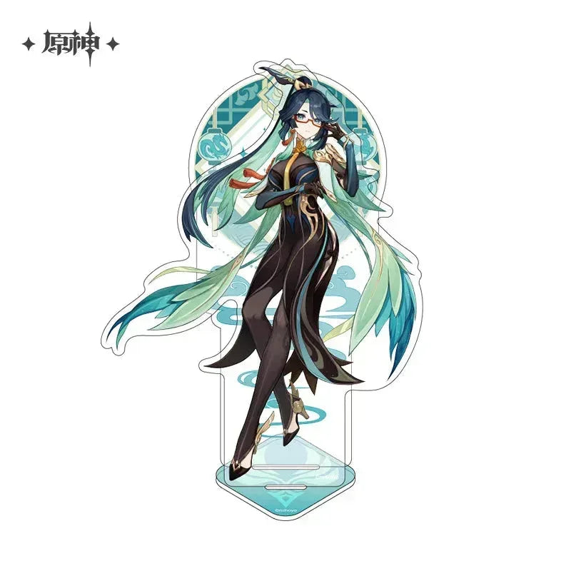Genshin Impact Liyue Character Stand Xianyun ACG Go Anime www.acg-go.com Baizhu, Beidou, Character Artwork, Chongyun, Ganyu, Hu Tao, Jiaming, Keqing, Lanyan, Ningguang, Qiqi, Shenhe, Stand, Xiangling, Xianyun, Xiao, Xingqiu, Xinyan, Yanfei, Yaoyao, Yelan, Yun Jin, Yunjin, Zhongli, Zibai