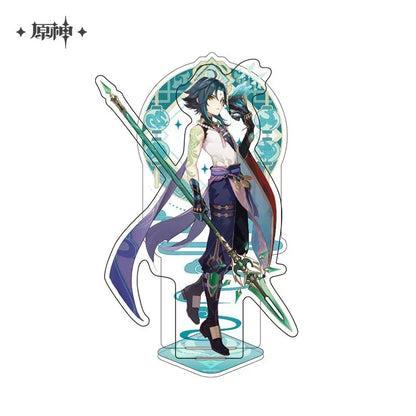 Genshin Impact Liyue Character Stand Xiao ACG Go Anime www.acg-go.com Baizhu, Beidou, Character Artwork, Chongyun, Ganyu, Hu Tao, Jiaming, Keqing, Lanyan, Ningguang, Qiqi, Shenhe, Stand, Xiangling, Xianyun, Xiao, Xingqiu, Xinyan, Yanfei, Yaoyao, Yelan, Yun Jin, Yunjin, Zhongli, Zibai