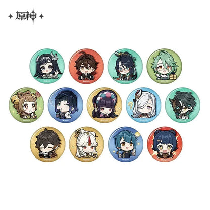 Genshin Impact Liyue Chibi Emojis Series Badge Yaoyao ACG Go Anime www.acg-go.com Badge, Baizhu, Gaming, Jiaming, Lanyan, Liyue, Ningguang, Shenhe, Xiangling, Xianyun, Xiao, Xingqiu, Yaoyao, Yelan, Yunjin, Zhongli, Zibai