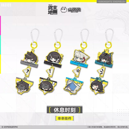 Arknights: Endfield Break Time Series Acrylic Keychain Endministrator B ACG Go Anime www.acg-go.com Arknights: Endfield, Chen Qianyu, Keycahin, Perlica