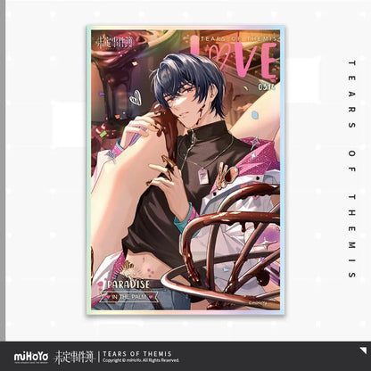 Paradise In The Palm Series PET Shikishi Cardboard