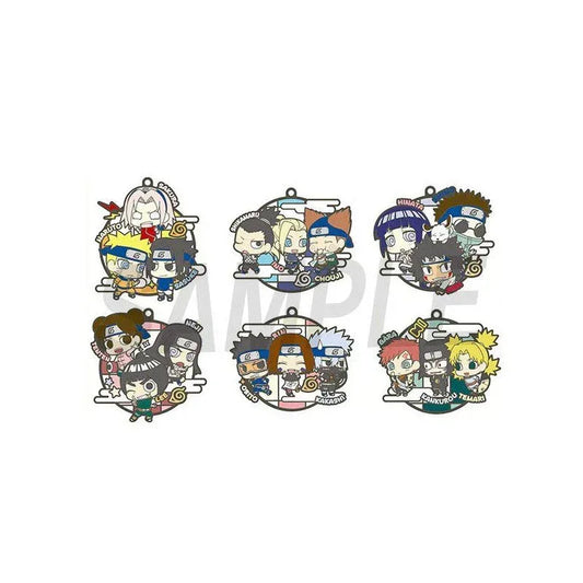 Naruto: Shippuden 3-Man squad! Rubber Keychain Mystery Box Random One ACG Go Anime www.acg-go.com Mystery Box