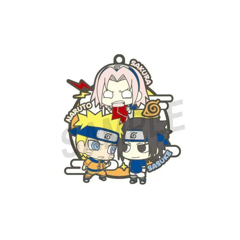 Naruto: Shippuden 3-Man squad! Rubber Keychain Mystery Box Random One ACG Go Anime www.acg-go.com Mystery Box