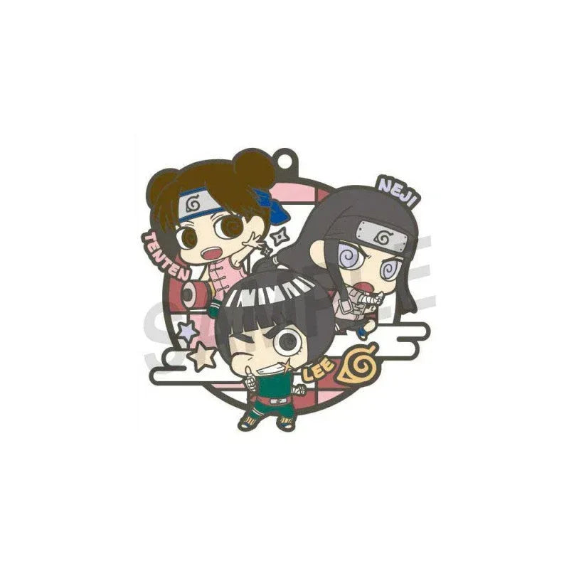 Naruto: Shippuden 3-Man squad! Rubber Keychain Mystery Box Random One ACG Go Anime www.acg-go.com Mystery Box