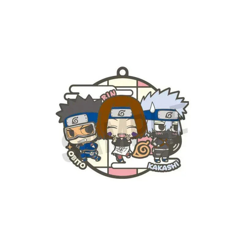 Naruto: Shippuden 3-Man squad! Rubber Keychain Mystery Box Random One ACG Go Anime www.acg-go.com Mystery Box