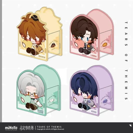 Tears of Themis Mi Yu Xun Xin Series Chibi Acrylic Pen Container Luke Pearce ACG Go Anime www.acg-go.com Artem Wing, Luke Pearce, Marius von Hagen, Stationary, Tears of Themis, Vyn Richter
