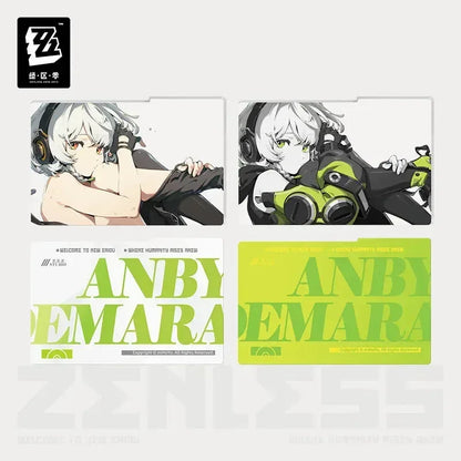 Zenless Zone Zero Mindscape Cinema Series Framed Acrylic Insert Set Cunning Hares Anby Demara / Inserts Only ACG Go Anime www.acg-go.com Anby Demara, Art Decor, Billy Kid, Nekomiya Mana, Nicole Demara
