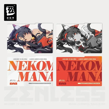 Zenless Zone Zero Mindscape Cinema Series Framed Acrylic Insert Set Cunning Hares Nekomiya Mana / Inserts Only ACG Go Anime www.acg-go.com Anby Demara, Art Decor, Billy Kid, Nekomiya Mana, Nicole Demara