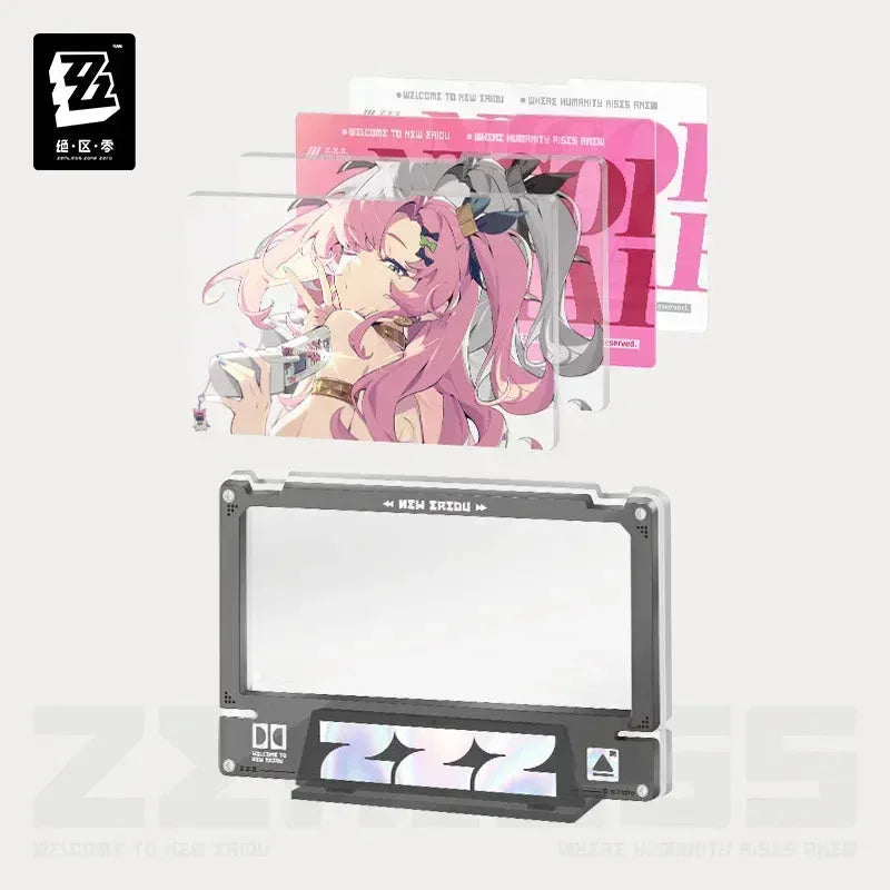 Zenless Zone Zero Mindscape Cinema Series Framed Acrylic Insert Set Cunning Hares Nicole Demara / Frame + Inserts Set ACG Go Anime www.acg-go.com Anby Demara, Art Decor, Billy Kid, Nekomiya Mana, Nicole Demara