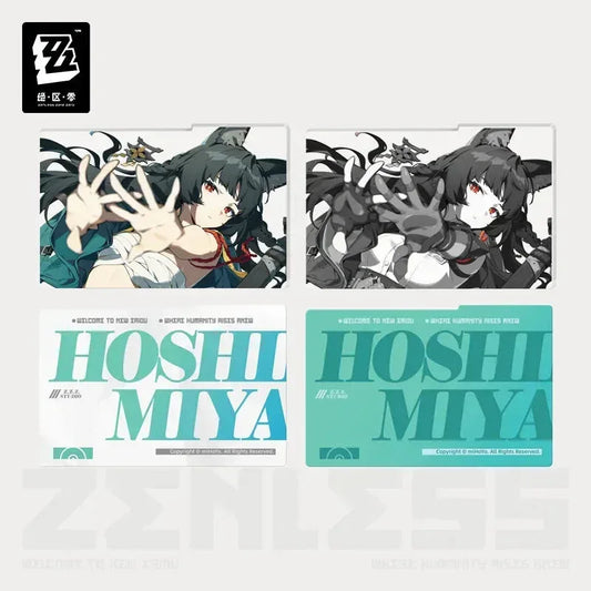 Zenless Zone Zero Mindscape Cinema Series Section 6 Framed Acrylic Insert Set Hoshimi Miyabi / Inserts Only ACG Go Anime www.acg-go.com Harumasa, Hoshimi Miyabi, Ornament, Soukaku, Yanagi, Zenless Zone Zero