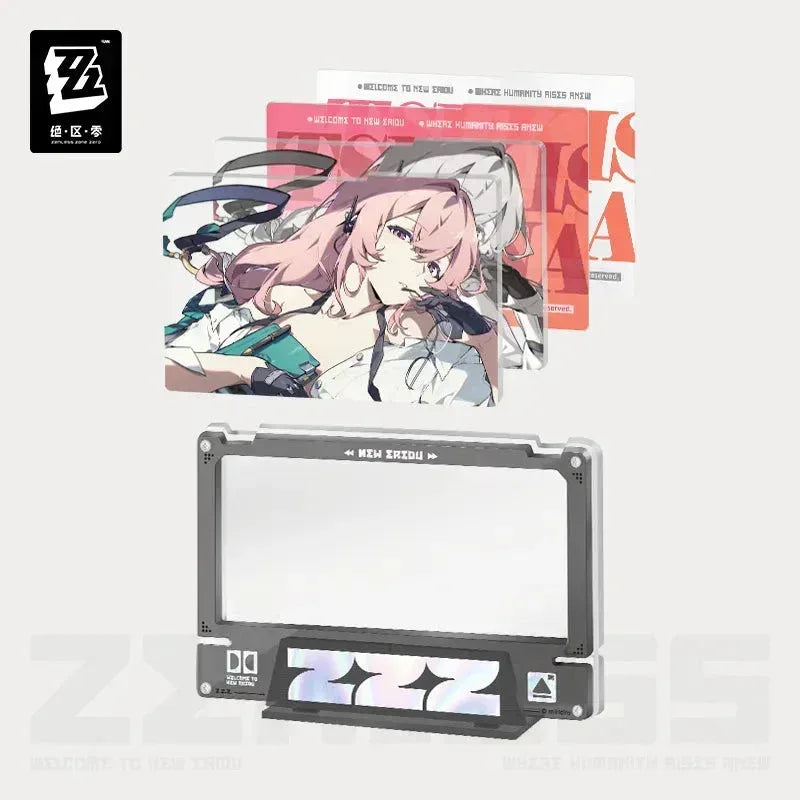 Zenless Zone Zero Mindscape Cinema Series Section 6 Framed Acrylic Insert Set Tsukishiro Yanagi / Frame + Inserts Set ACG Go Anime www.acg-go.com Harumasa, Hoshimi Miyabi, Ornament, Soukaku, Yanagi, Zenless Zone Zero