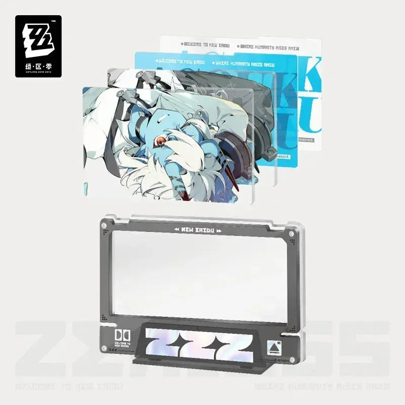 Zenless Zone Zero Mindscape Cinema Series Section 6 Framed Acrylic Insert Set Soukaku / Frame + Inserts Set ACG Go Anime www.acg-go.com Harumasa, Hoshimi Miyabi, Ornament, Soukaku, Yanagi, Zenless Zone Zero
