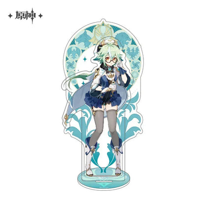 Genshin Impact Mondstadt Character Stand Sucrose ACG Go Anime www.acg-go.com Albedo, Amber, Barbara, Bennett, Character Artwork, Dahlia, Diluc, Diona, Eula, Fischl, Jean, Kaeya, Klee, Lisa, Mika, Mona, Noelle, Razor, Rosaria, Stand, Sucrose, Venti