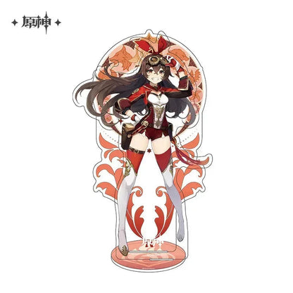 Genshin Impact Mondstadt Character Stand Amber ACG Go Anime www.acg-go.com Albedo, Amber, Barbara, Bennett, Character Artwork, Dahlia, Diluc, Diona, Eula, Fischl, Jean, Kaeya, Klee, Lisa, Mika, Mona, Noelle, Razor, Rosaria, Stand, Sucrose, Venti