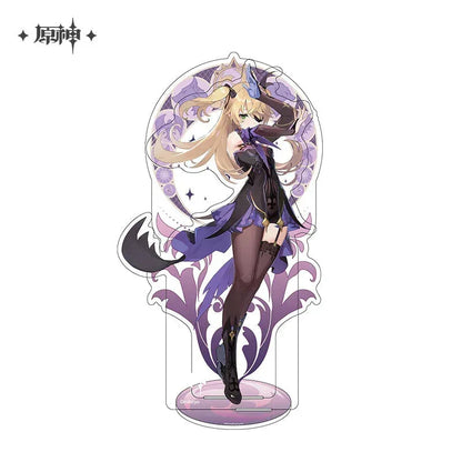 Genshin Impact Mondstadt Character Stand Fischl ACG Go Anime www.acg-go.com Albedo, Amber, Barbara, Bennett, Character Artwork, Dahlia, Diluc, Diona, Eula, Fischl, Jean, Kaeya, Klee, Lisa, Mika, Mona, Noelle, Razor, Rosaria, Stand, Sucrose, Venti