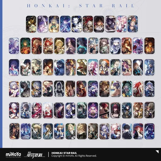 Honkai: Star Rail Light Cone Series Rectangular Tinplate Badge Only Silence Remains ACG Go Anime www.acg-go.com Anaxa, Argenti, Arlan, Aventurine, Badge, Bailu, Black Swan, Blade, Castorice, Cipher, Dan Heng, Dan Heng & Blade, Feixiao, Fu Xuan, Gallagher, Gepard, Himeko, Huohuo, Hyacine, Jing Yuan, Kafka, Light Cone, Lingsha, Luka, Luocha, March 7th, Moze, Mydei, Rappa, Seele, Silver Wolf, Sparkle, Sushang, Topaz, Tribbie, Yanqing, Yukong