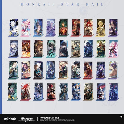 Light Cone Series Glitter Quicksand Acrylic Block Ornaments