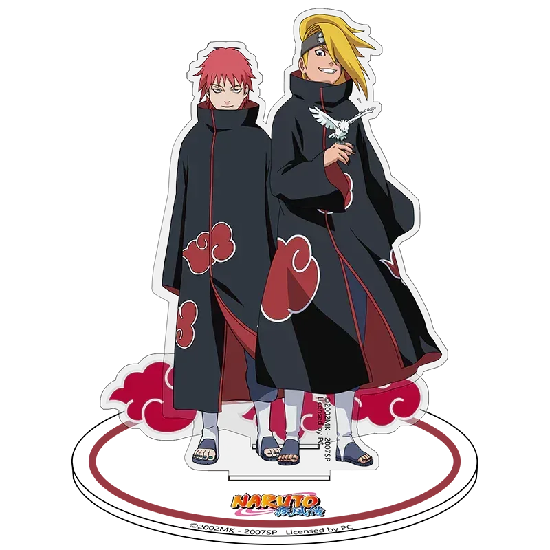 Naruto Akatsuki Stand Uchiha Obito & Zetsu ACG Go Anime www.acg-go.com Deidara, Hidan, Hoshigaki Kisame, Itachi Uchiha, Kakuzu, Konan, Pain, Sasori, Stand, Uchiha Obito, Zetsu