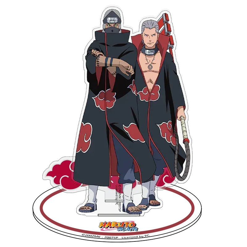 Naruto Akatsuki Stand Uchiha Obito & Zetsu ACG Go Anime www.acg-go.com Deidara, Hidan, Hoshigaki Kisame, Itachi Uchiha, Kakuzu, Konan, Pain, Sasori, Stand, Uchiha Obito, Zetsu