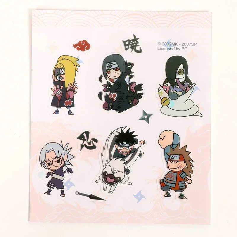 Naruto Character Chibi Sticker A ACG Go Anime www.acg-go.com Sticker