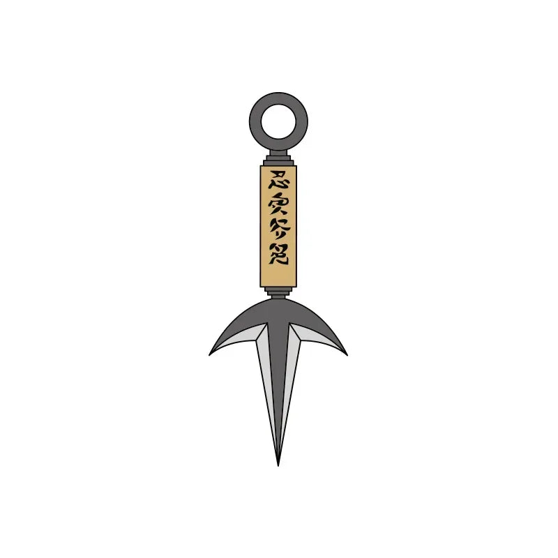 Naruto Metal Badge The Forth Kunai ACG Go Anime www.acg-go.com Badge