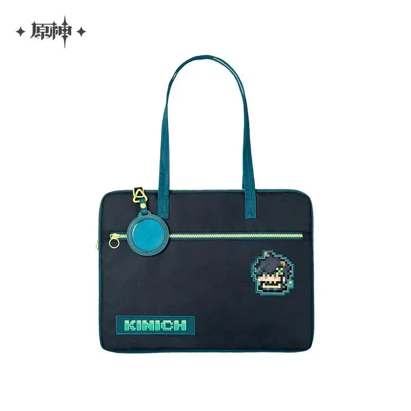 Genshin Impact Natlan Colorful Pixels Series Kinich Merch Computer bag ACG Go Anime www.acg-go.com Art Decor, Badge, Bag, Cable, Electronics, Keycap, Kinich, Mouse, Mouse Pad