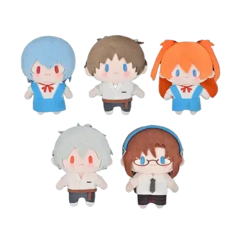 Neon Genesis Evangelion Super Cute Series Cuter Plush Doll Mari Makinami ACG Go Anime www.acg-go.com Asuka Langley Sohryu, Evangelion Unit-0.0, Kaworu Nagisa, Mari Makinami, Neon Genesis Evangelion, Plush