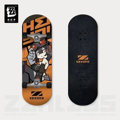 Zenless Zone Zero New Eridu Series Belobog Heavy Industries Chibi Fingertip Skateboard Pendant Keychain Grace Howard ACG Go Anime www.acg-go.com Anton Ivanov, Ben Bigger, Grace Howard, Koleda Belobog, Pendant & Keychain
