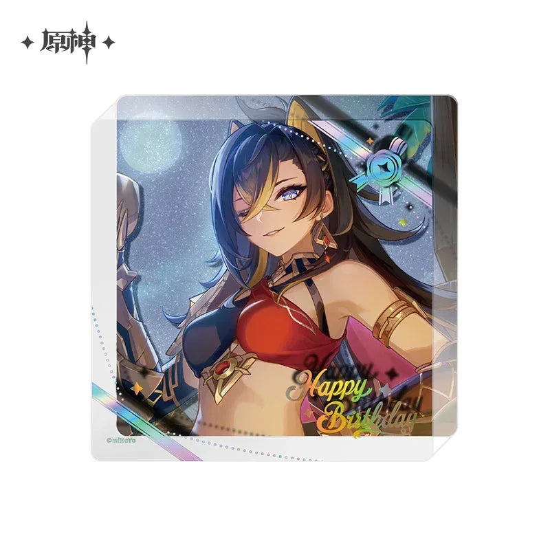 Genshin Impact The Day of Destiny Series Thick Acrylic Coaster 2025