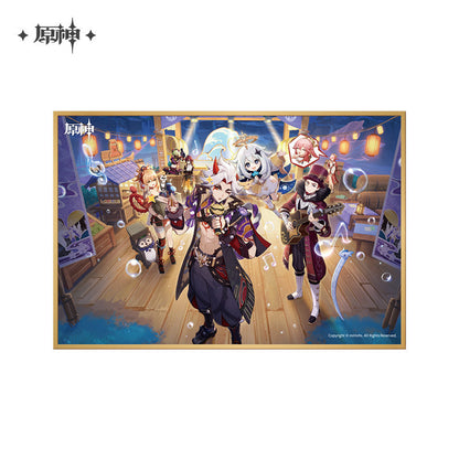 Genshin Impact Shikishi Card Board