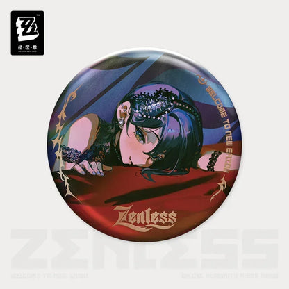Zenless Zone Zero Concerto Channel Series A Storm of Falling Stars Merch Badge Belle ACG Go Anime www.acg-go.com Art Decor, Asaba Harumasa, Badge, Belle, Hoshimi Miyabi, Tsukishiro Yanagi, Wise