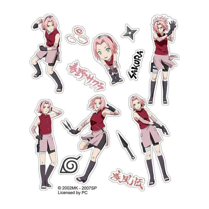 Naruto Small Sticker A - Haruno Sakura ACG Go Anime www.acg-go.com Hatake Kakashi, Naruto Uzumaki, Sticker