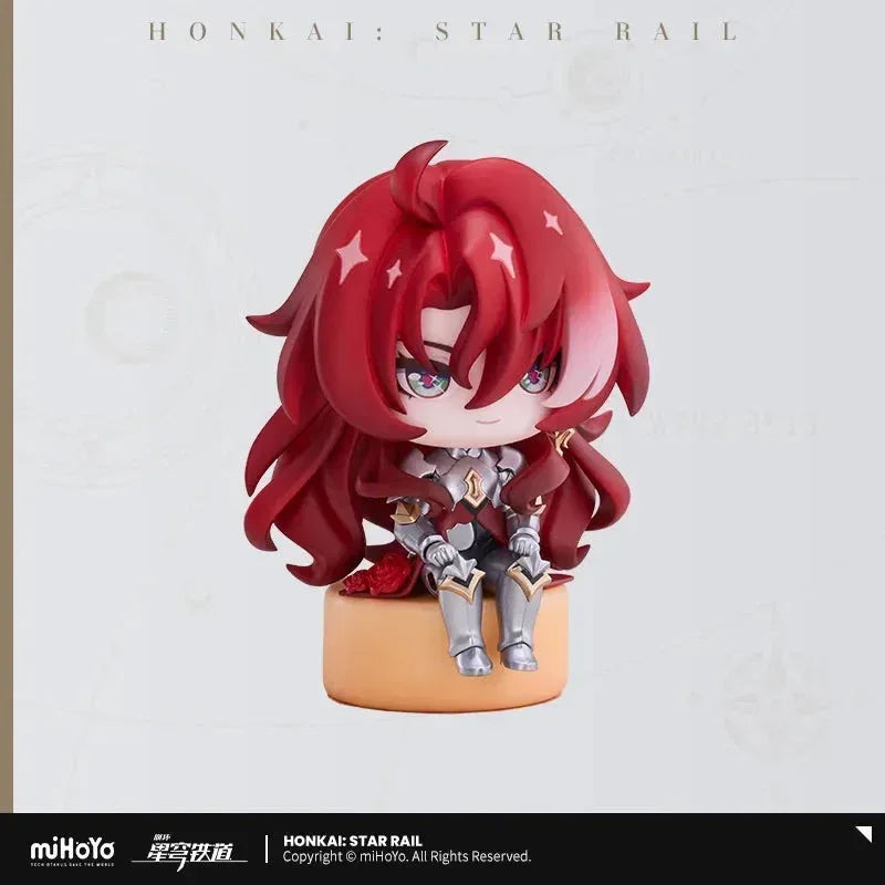 Honkai: Star Rail Owlbert's Reception Room Series Chibi Figure Argenti ACG Go Anime www.acg-go.com Argenti, Blade, Dan Heng • Imbibitor Lunae, Figure, Kafka, Silver Wolf