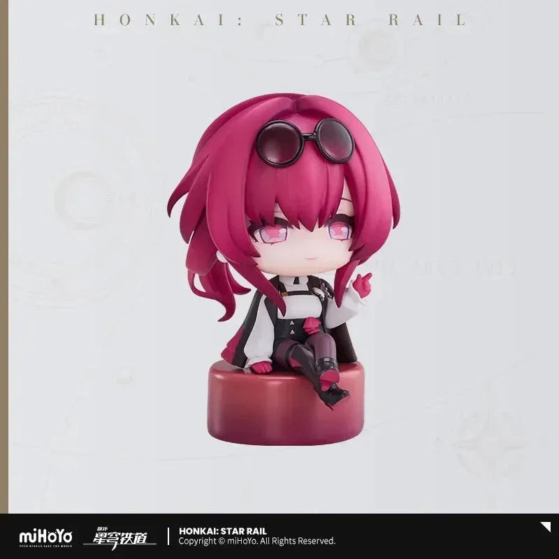 Honkai: Star Rail Owlbert's Reception Room Series Chibi Figure Kafka ACG Go Anime www.acg-go.com Argenti, Blade, Dan Heng • Imbibitor Lunae, Figure, Kafka, Silver Wolf