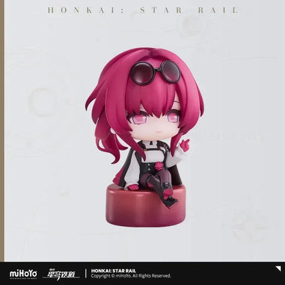 Honkai: Star Rail Owlbert's Reception Room Series Chibi Figure Kafka ACG Go Anime www.acg-go.com Argenti, Blade, Dan Heng • Imbibitor Lunae, Figure, Kafka, Silver Wolf