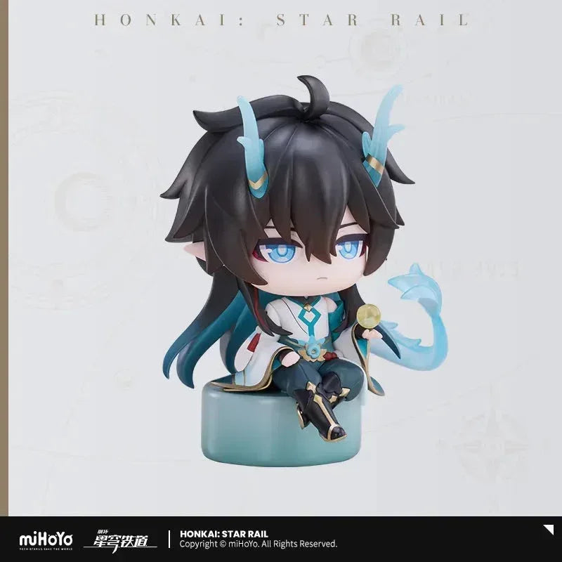 Honkai: Star Rail Owlbert's Reception Room Series Chibi Figure Dan Heng • Imbibitor Lunae ACG Go Anime www.acg-go.com Argenti, Blade, Dan Heng • Imbibitor Lunae, Figure, Kafka, Silver Wolf