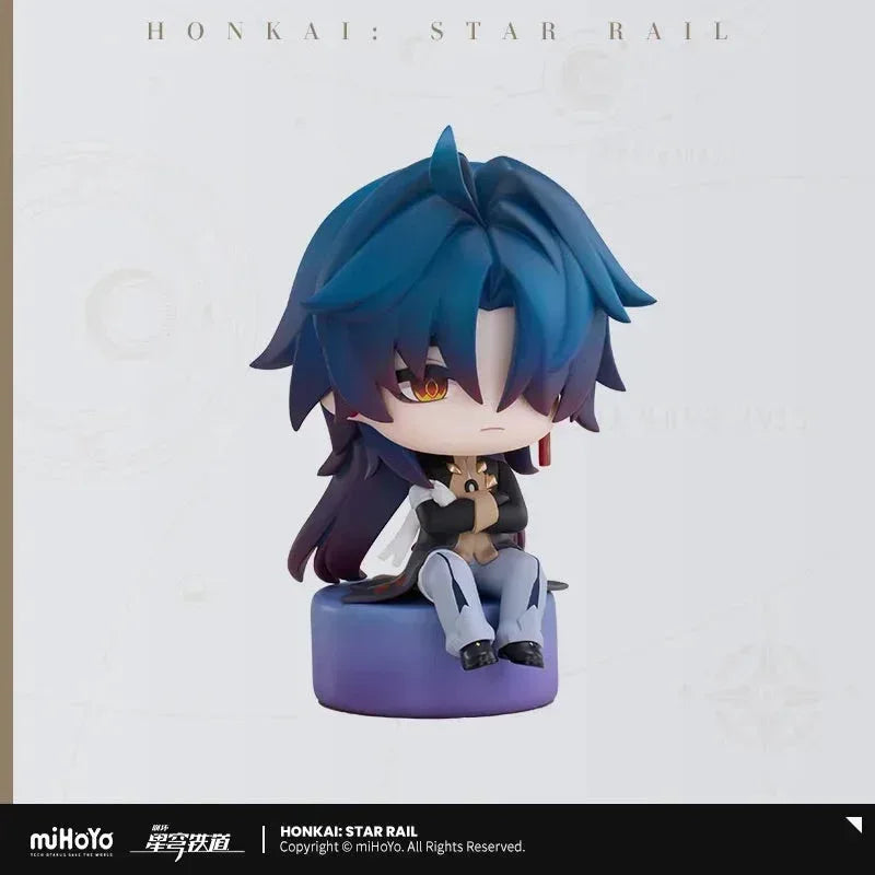 Honkai: Star Rail Owlbert's Reception Room Series Chibi Figure Blade ACG Go Anime www.acg-go.com Argenti, Blade, Dan Heng • Imbibitor Lunae, Figure, Kafka, Silver Wolf