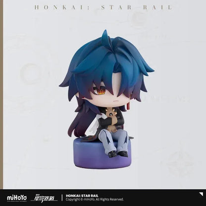 Honkai: Star Rail Owlbert's Reception Room Series Chibi Figure Blade ACG Go Anime www.acg-go.com Argenti, Blade, Dan Heng • Imbibitor Lunae, Figure, Kafka, Silver Wolf