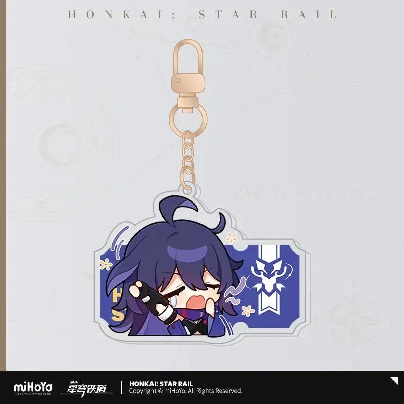 Honkai: Star Rail Pom-Pom Exhibition Series Acrylic Keychain Seele ACG Go Anime www.acg-go.com Acheron, Aglaea, Anaxa, Argenti, Aventurine, Black Swan, Blade, Boothill, Caelus, Castorice, Cerydra, Cipher, Dan Heng, Dan Heng • Imbibitor Lunae, Dr. Ratio, Firefly, Fu Xuan, Fugue, Huohuo, Hyacine, Hysilens, Jade, Jing Yuan, Jingliu, Kafka, Luocha, March 7th, Mydei, Pendant & Keychain, Phainon, Robin, Ruan Mei, Sam, Seele, Silver Wolf, Sparkle, Stelle, Sunday, The Herta, Topaz, Trailblazer, Tribbie