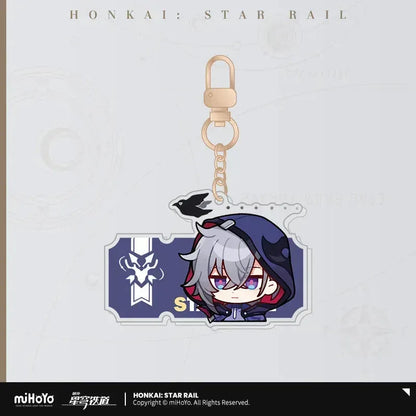 Honkai: Star Rail Pom-Pom Exhibition Series Acrylic Keychain Moze ACG Go Anime www.acg-go.com Acheron, Aglaea, Anaxa, Argenti, Aventurine, Black Swan, Blade, Boothill, Caelus, Castorice, Cerydra, Cipher, Dan Heng, Dan Heng • Imbibitor Lunae, Dr. Ratio, Firefly, Fu Xuan, Fugue, Huohuo, Hyacine, Hysilens, Jade, Jing Yuan, Jingliu, Kafka, Luocha, March 7th, Mydei, Pendant & Keychain, Phainon, Robin, Ruan Mei, Sam, Seele, Silver Wolf, Sparkle, Stelle, Sunday, The Herta, Topaz, Trailblazer, Tribbie