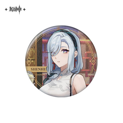 Genshin Impact  X HeyTea Series Vol.2 Xin You Suo Xi Badge & Standee & Acrylic Clip