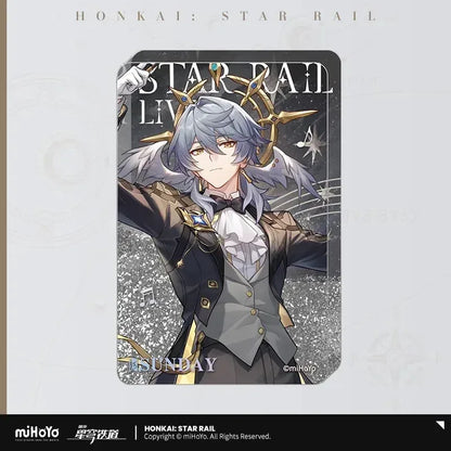 Honkai: Star Rail LIVE Series Glitter Quicksand Acrylic Ornaments Sunday ACG Go Anime www.acg-go.com Acheron, Argenti, Art Decor, Aventurine, Castorice, Dr. Ratio, Jing Yuan, Jingliu, Kafka, Robin, Sunday, The Herta, Yanqing