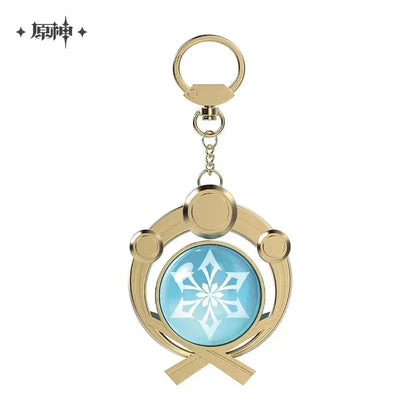 Genshin Impact FES 2023 Series Vision Keychain Inazuma: Cryo ACG Go Anime www.acg-go.com Anemo, Cryo, Dendro, ELectro, Geo, Hydro, Pendant & Keychain, Pyro, Vision